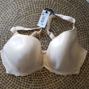 Fantasie plunge Zoe bra 38F soft beige NWT